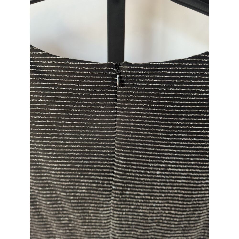 Connected Apparel Metallic Bodice Wide-Leg Jumpsuit Sz 12 NWT - Picture 10 of 11